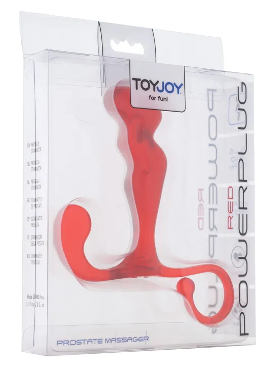 POWER PLUG PROSTATE MASSAGER RED