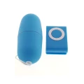Vibračné vajíčko MP3 - modré