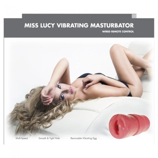 Vibračná vagína MISS LUCY