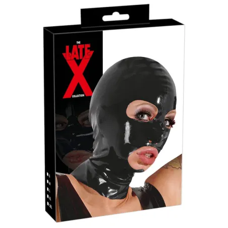 Latexová maska LATEX MASK-čierna