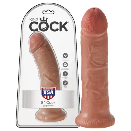 Realistické dildo s prísavkou KING COCK 8