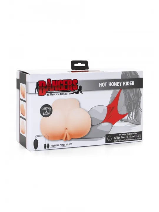 Umelá vagína BANGERS HOT HONEY RIDER VIBRATING SKIN