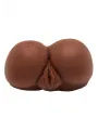 Umelá vagína BANGERS BIG ASS BANGER VIBRATING BROWN