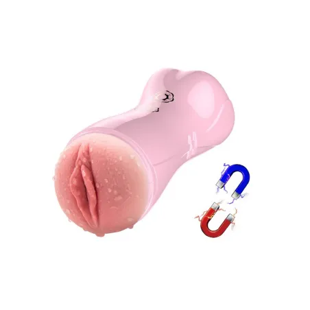 Multifunkčný masturbátor VIBRATING and FLASHING MASTURBATION CUP-TALK MODE