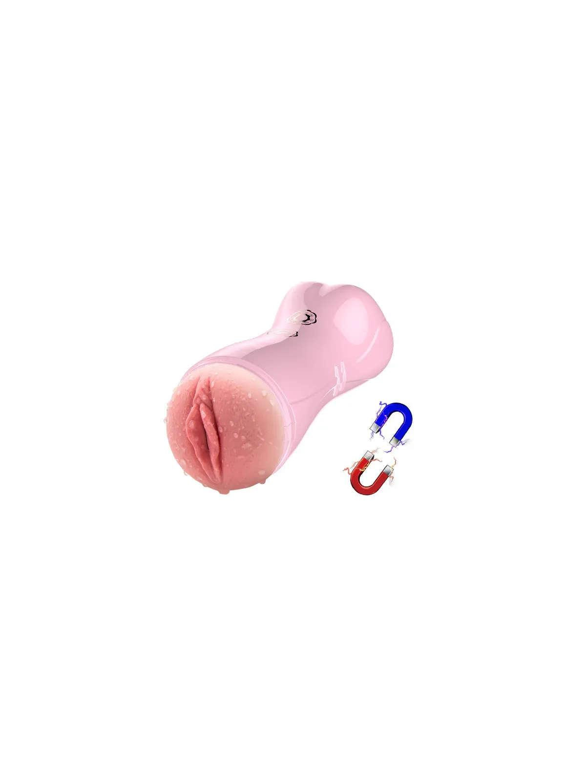 Multifunkčný masturbátor VIBRATING and FLASHING MASTURBATION CUP-TALK MODE