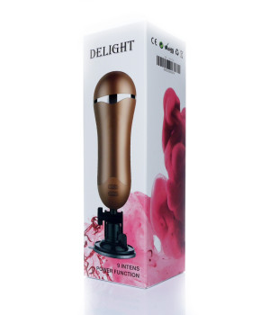 Vagína s prísavkou DELIGHT 9 USB
