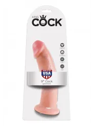 Realistické dildo s prísavkou KING COCK 9