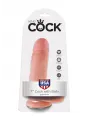 Realistické dildo s prísavkou KING COCK 7 so semenníkmi