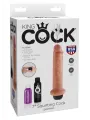 Striekajúce realistické dildo KING COCK 7 SQUIRTING