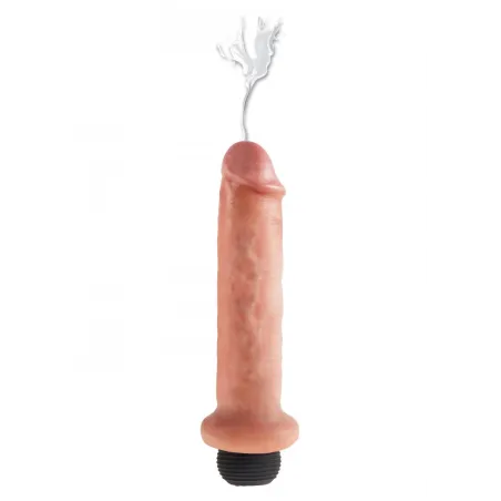 Striekajúce realistické dildo KING COCK 7 SQUIRTING