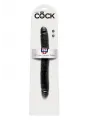Obojstranné realistické dildo KING COCK 12 SLIM DOUBLE
