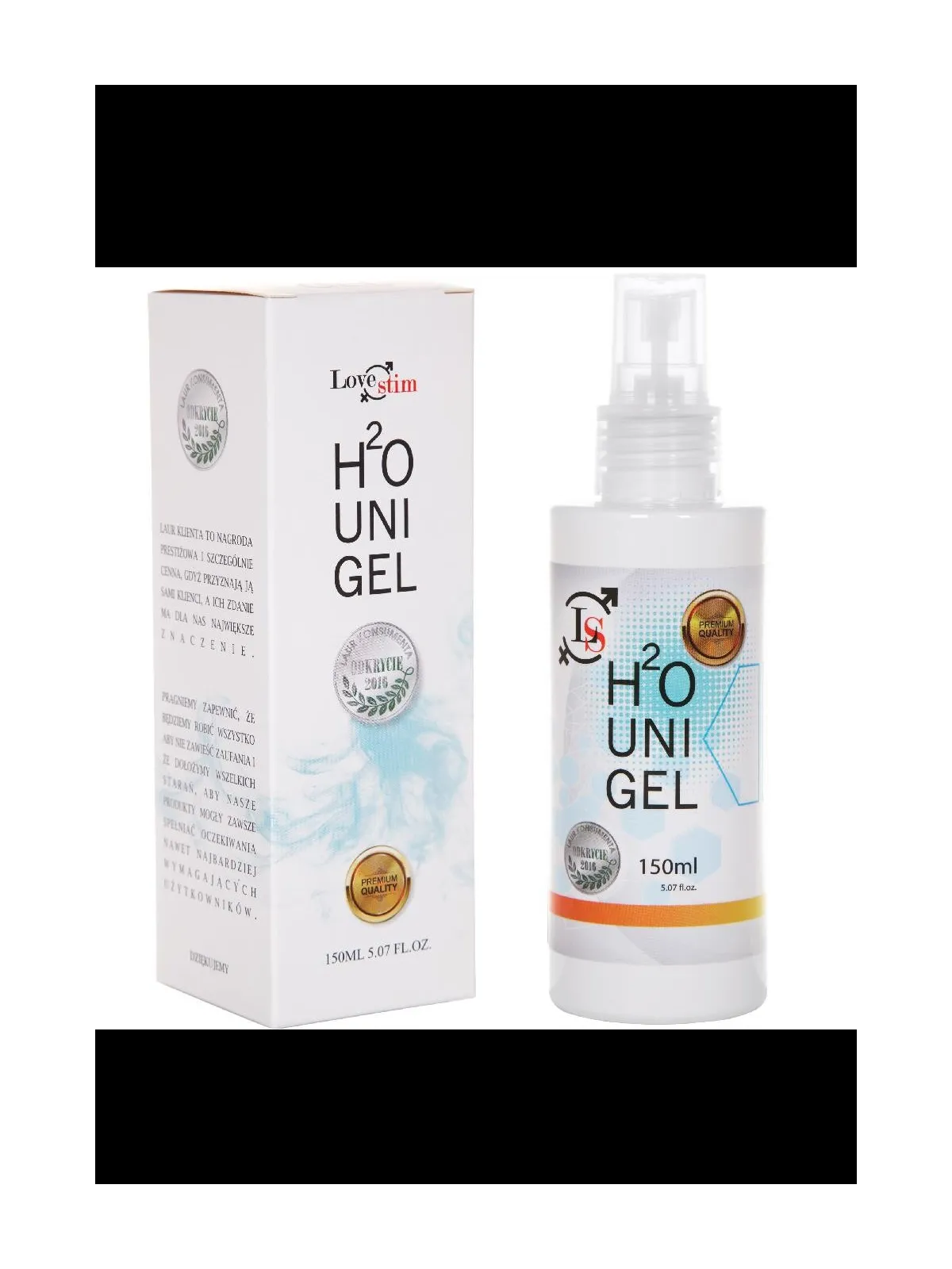 Lubrikačný gél H2O UNI 150 ml