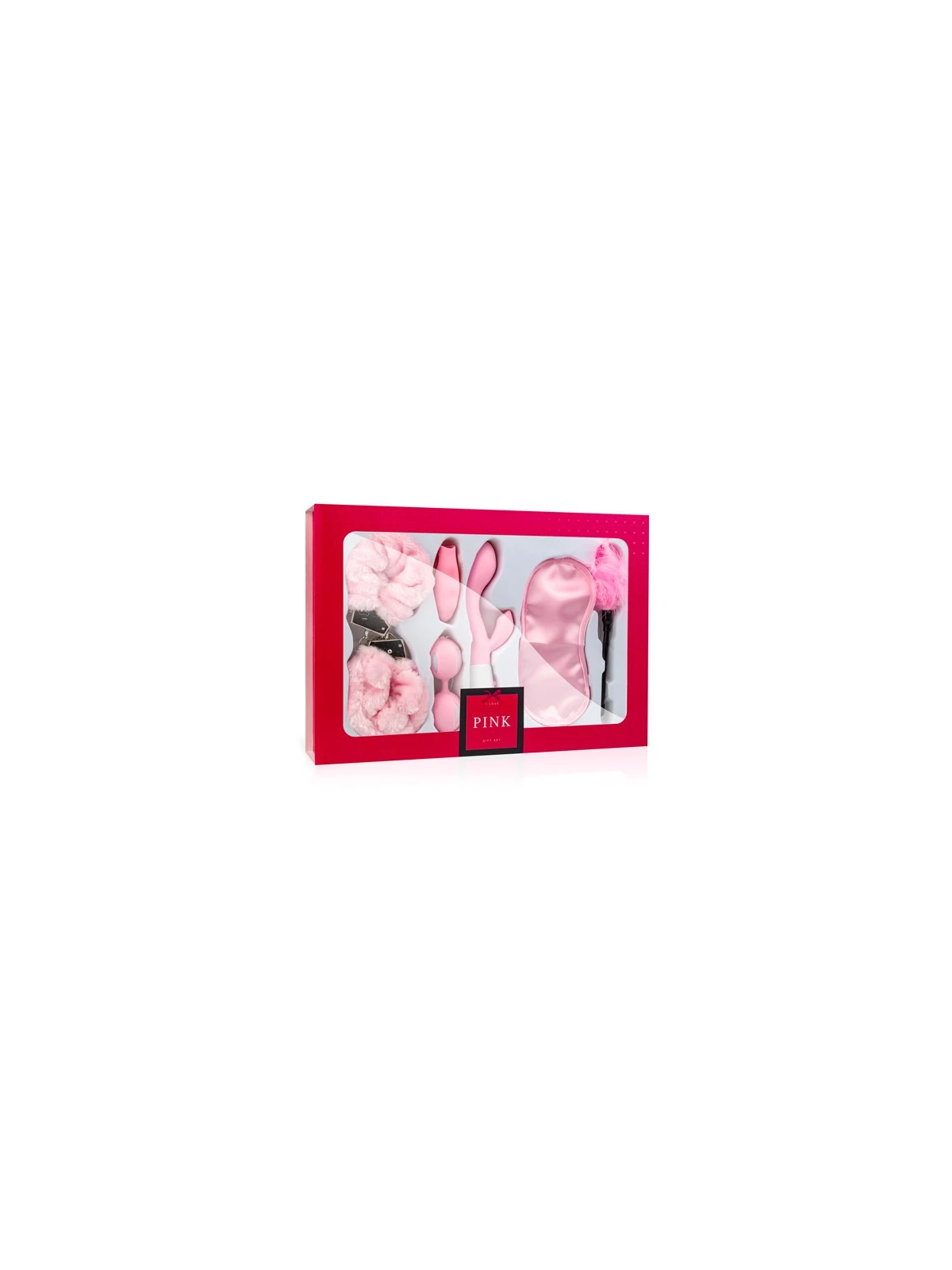 Erotická sada LOVEBOXXX I LOVE PINK GIFT BOX