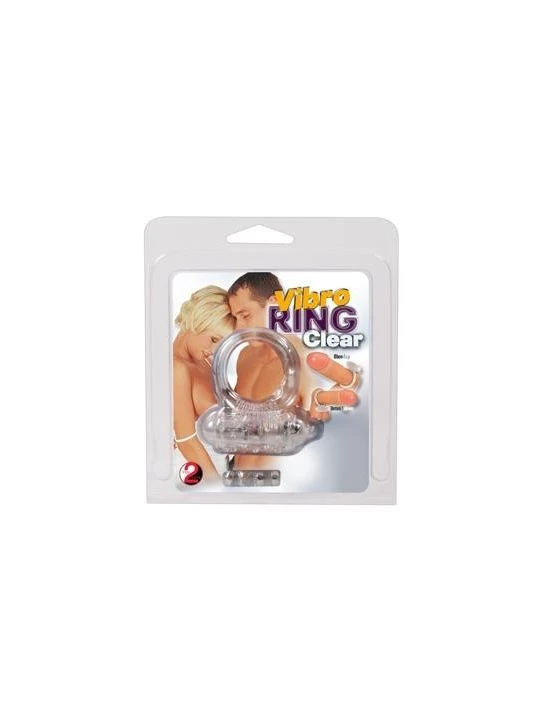 Krúžok na penis YOU2TOYS VIBRO RING CLEAR