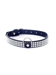 Obojok COLLAR CRYSTALS SILVER 2cm