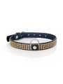 Obojok COLLAR CRYSTALS GOLD 2cm