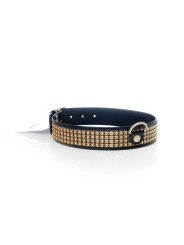 Obojok COLLAR CRYSTALS GOLD 3cm