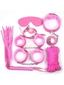 Sada TOYZ4LOVERS BDSM BONDAGE KIT ružová