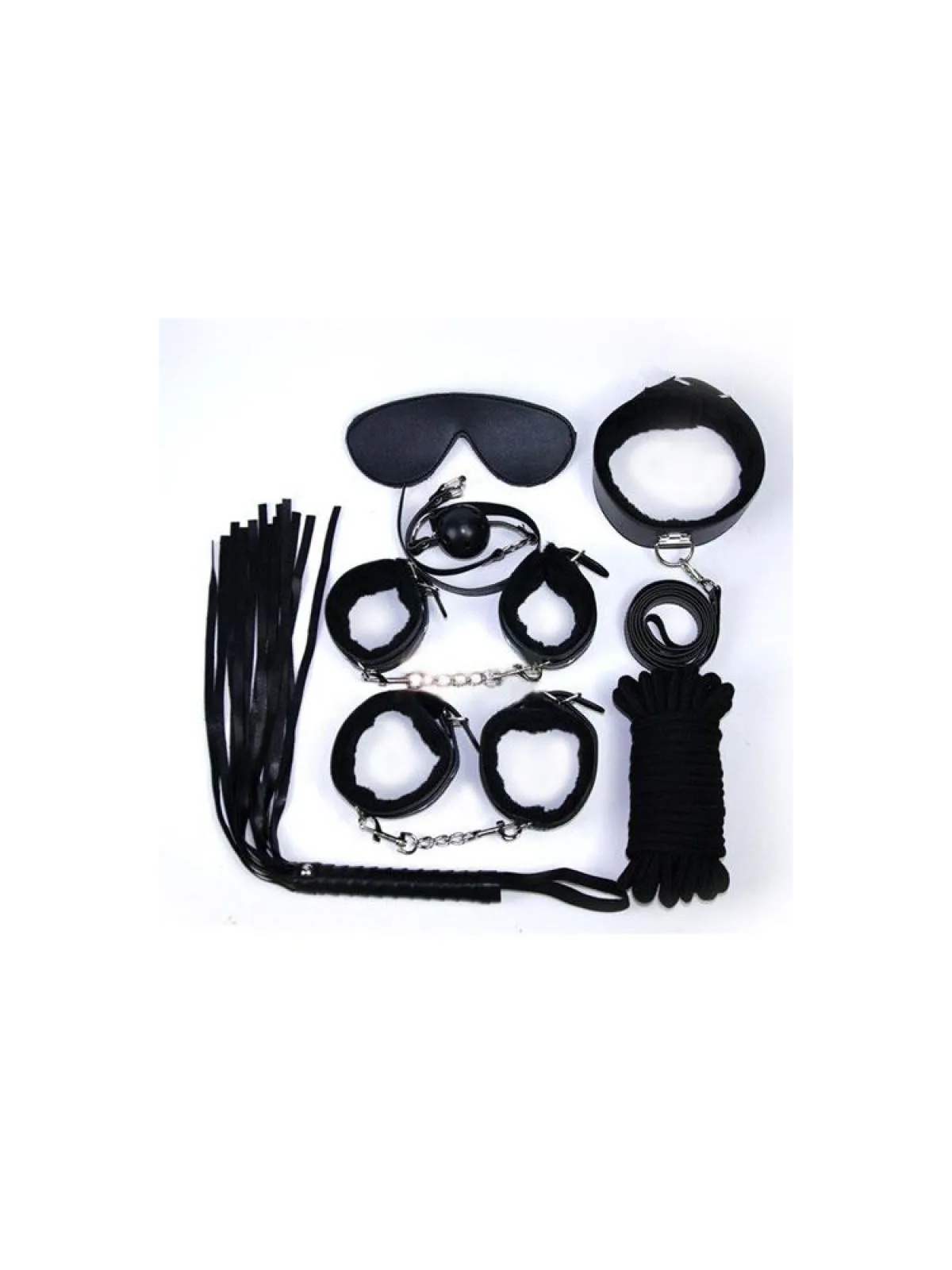 Sada TOYZ4LOVERS BDSM BONDAGE KIT čierna