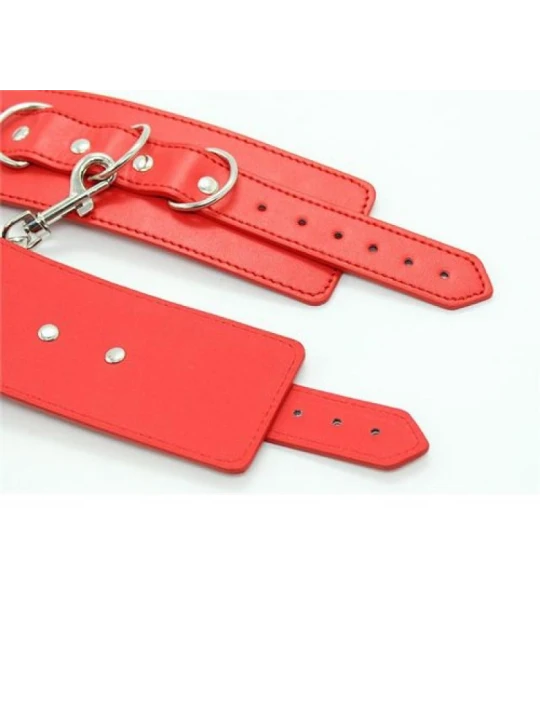 Putá CUFFS BELT RED