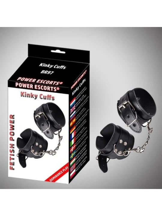 Putá KINKY CUFFS BLACK