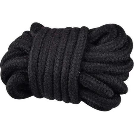 Bondage lano KINKY ROPE BLACK 5m