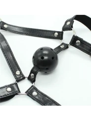 Náustok s popruhmi HEAD HARNESS + BALL GAG