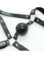 Náustok s popruhmi HEAD HARNESS + BALL GAG