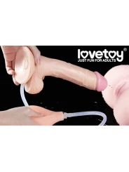 Striekajúce realistické dildo Lovetoy Squirt Extreme Dildo 9inch