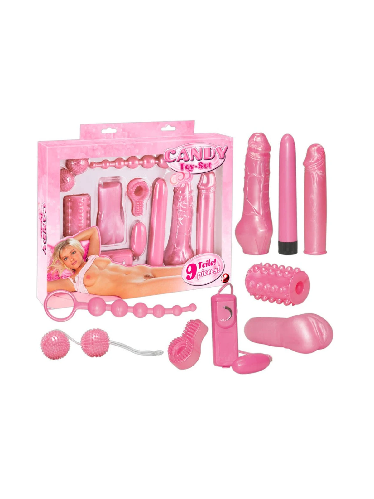 Erotická sada YOU2TOYS CANDY TOY SET