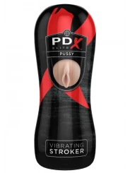 Vibračný masturbátor PIPEDREAM VIBRATING STROKER PUSSY