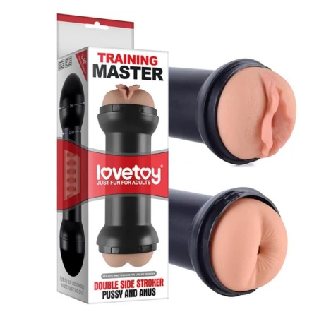 Umelá vagína a zadoček LOVETOY Training Master Pussy and Anus