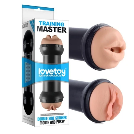 Umelá vagína a ústa LOVETOY Training Master Pussy and Mouth