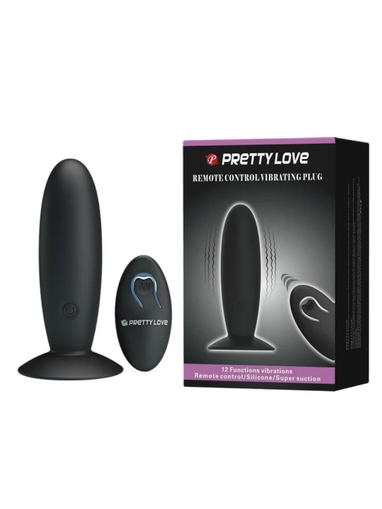 Vibračný análny kolík PRETTY LOVE REMOTE CONTROL VIBRATING PLUG