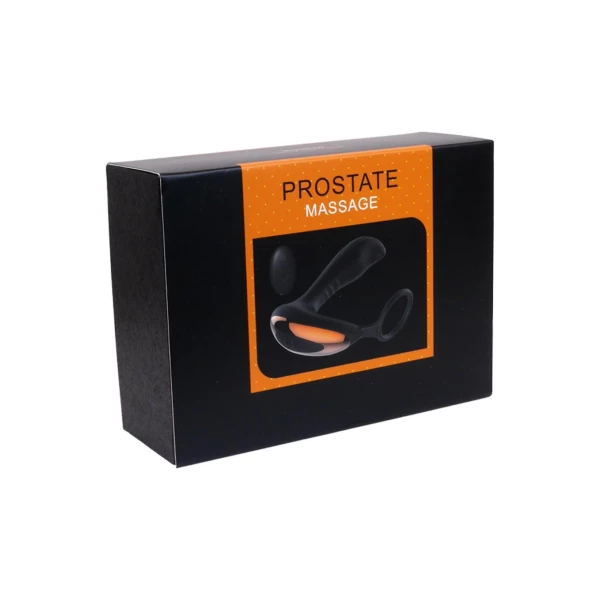 Stimulátor prostaty PROSTATE MASSAGER WITH RING USB