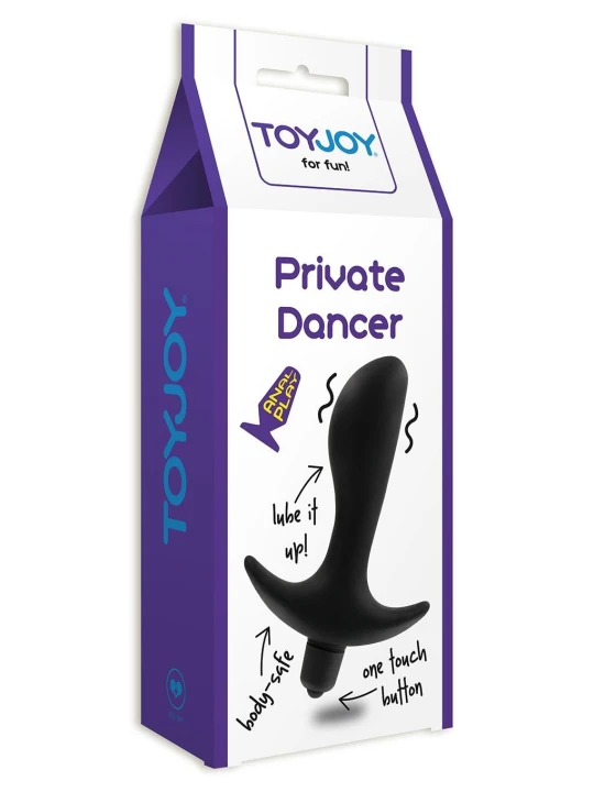 Vibračný análny kolík TOYJOY PRIVATE DANCER