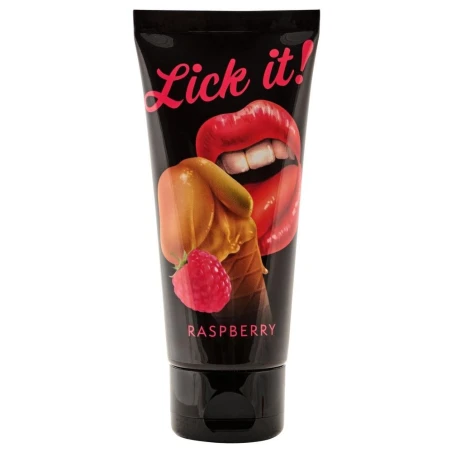 Gél na orálny sex LICK IT 100ml malina