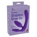 Vibračný strap-on YOU2TOYS TRIPLE TEASER STRAPLESS
