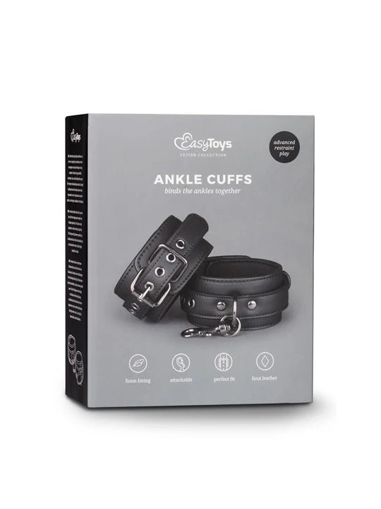 Kožené putá na členky Fetish ankle cuffs