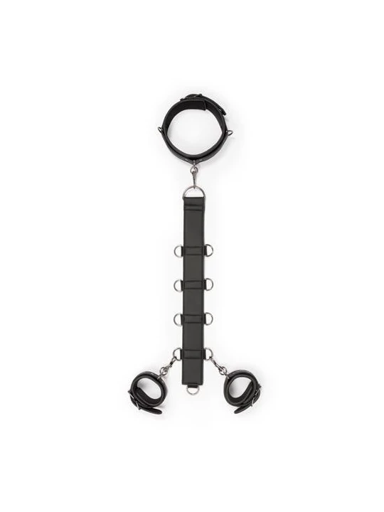 BDSM postroj s putami Neck and Wrist Restraint