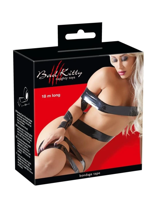 Páska na zväzovanie Bad Kitty Bondage tape 18m