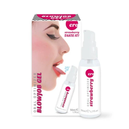 Orálny gél Optimizer Blowjob 50ml jahoda