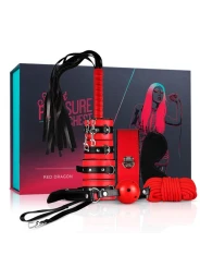 Červený BDSM set Secret Pleasure Chest Red Dragon