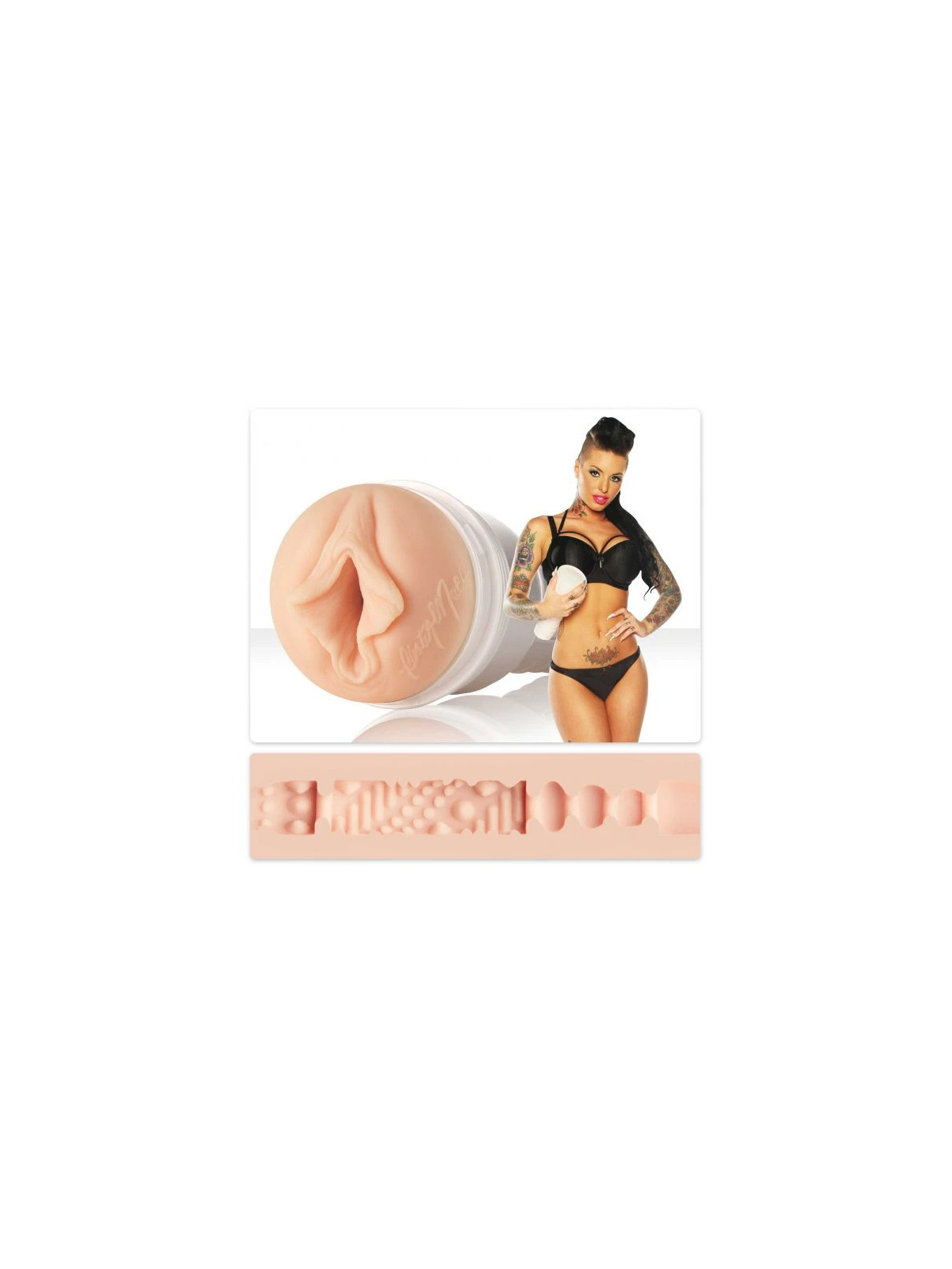 Christy Mack Attack Fleshlight - reálny odliatok vagíny