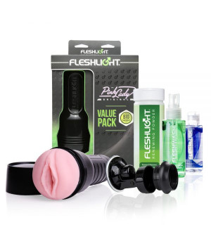 Fleshlight Pink Lady Value Pack - masturbačná sada