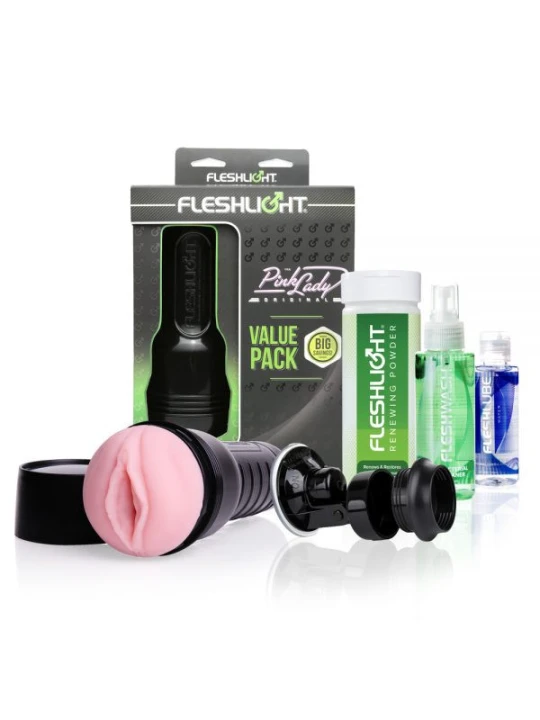 Fleshlight Pink Lady Value Pack - masturbačná sada