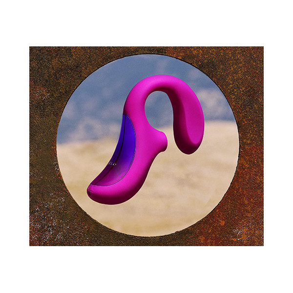 Lelo Enigma Deep Rose - duálny vibrátor so stimuláciou na klitoris