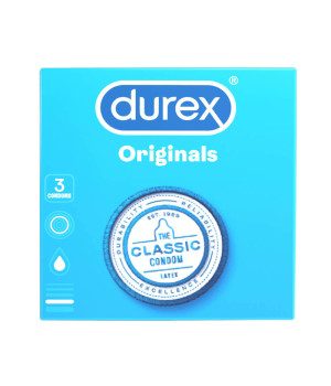 Kondómy DUREX Originals Classic 3ks