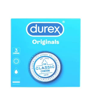 Kondómy DUREX Originals Classic 3ks