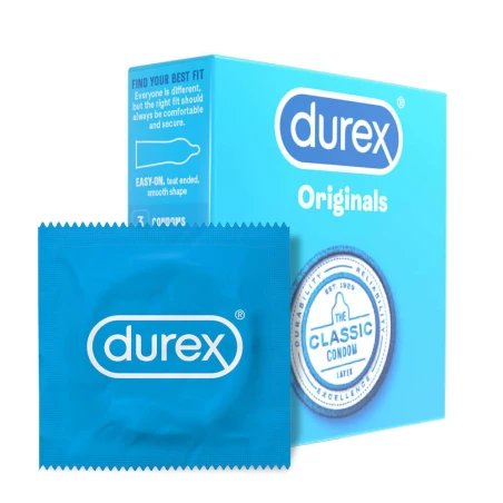 Kondómy DUREX Originals Classic 3ks